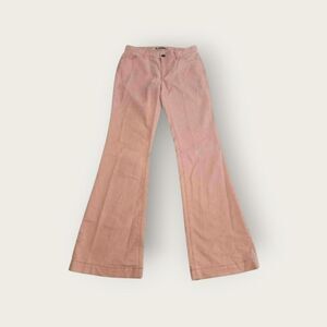 Vintage Y2k early 2000s Gap preppy bubblegum pink corduroy flare pants